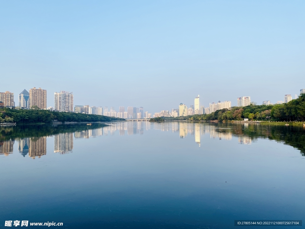 南湖湖边风景