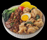 盐酥鸡肉臊饭