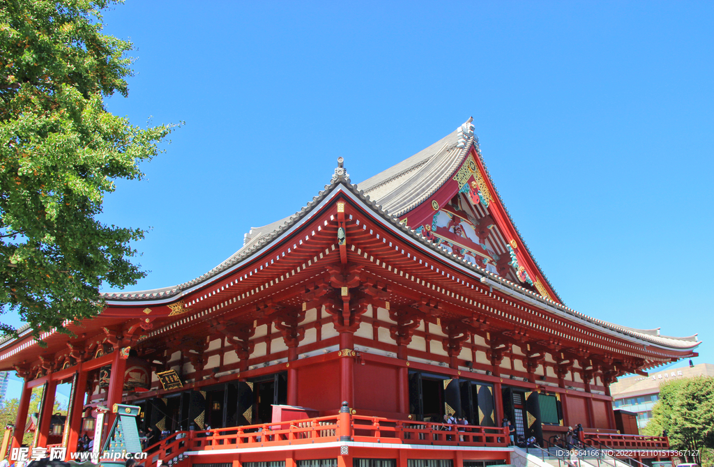 日式复古寺庙