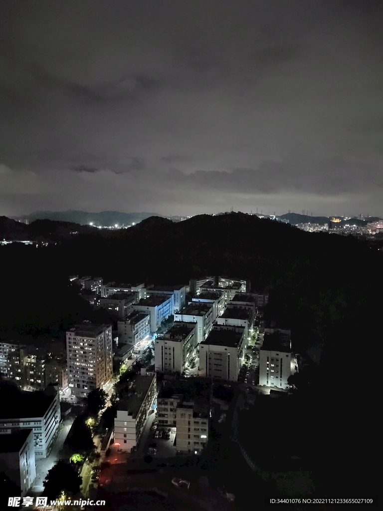 夜晚中的城市