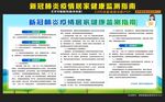 新冠肺炎疫情居家健康监测指南