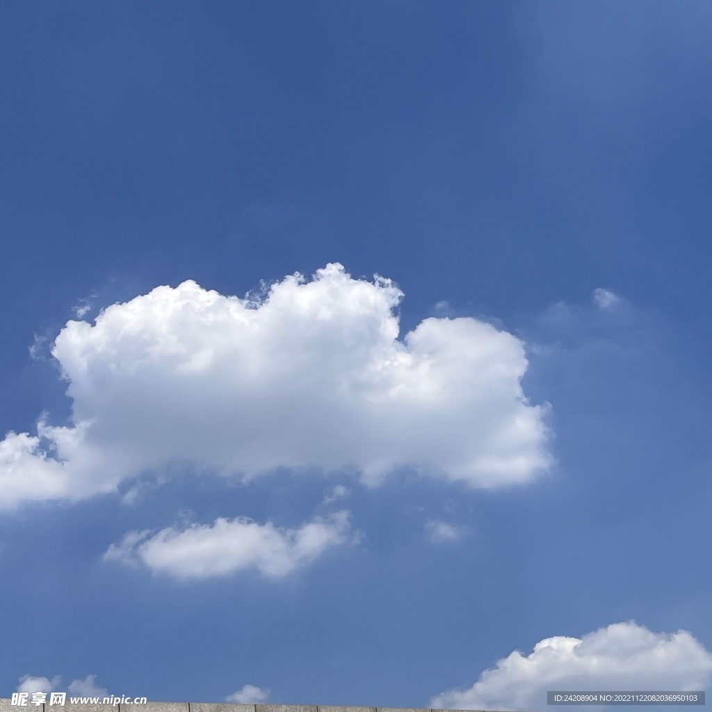 实拍天空
