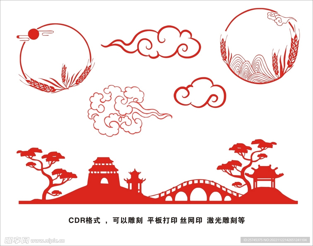 古典花纹