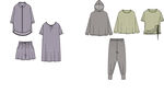 家居服款式图
