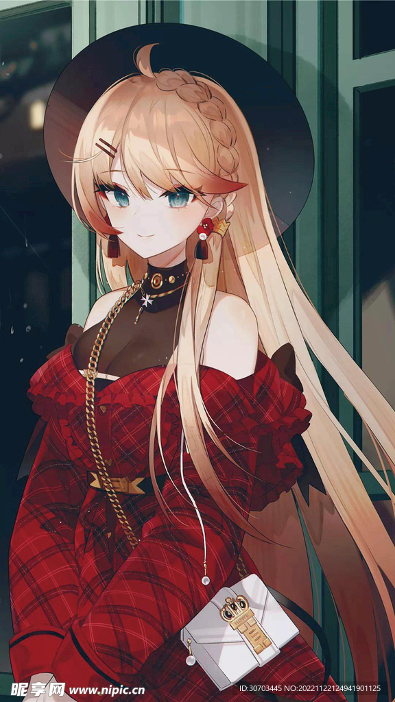 红色衣服