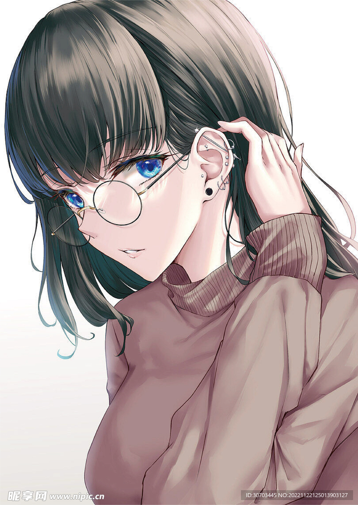 圆形眼镜