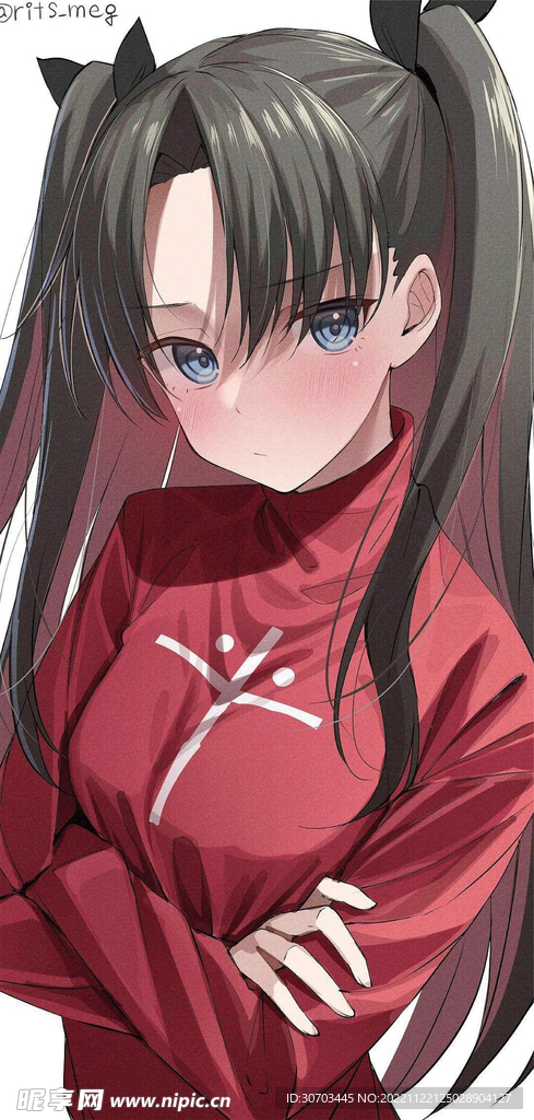 黑发女孩