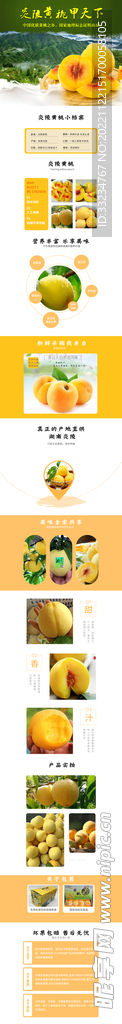 炎陵黄桃