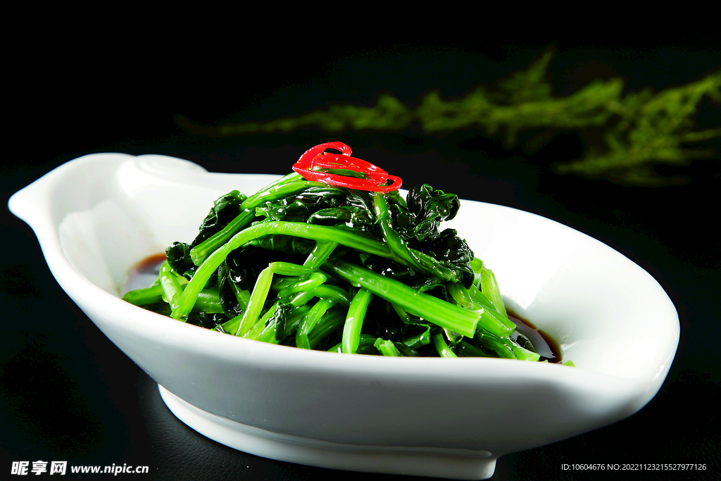 拌捞菠菜