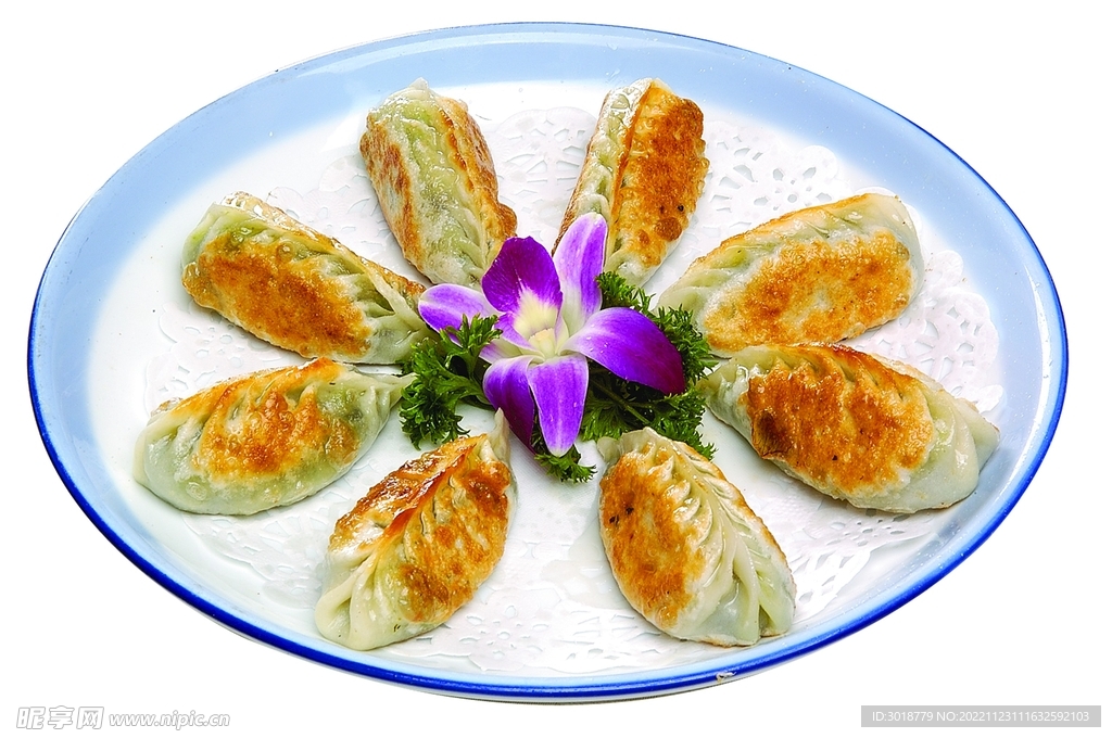 素三鲜煎饺