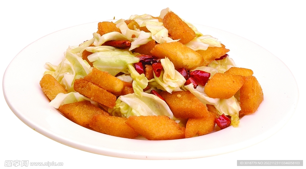 窝头炒圆白菜