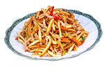 香干炒肉丝