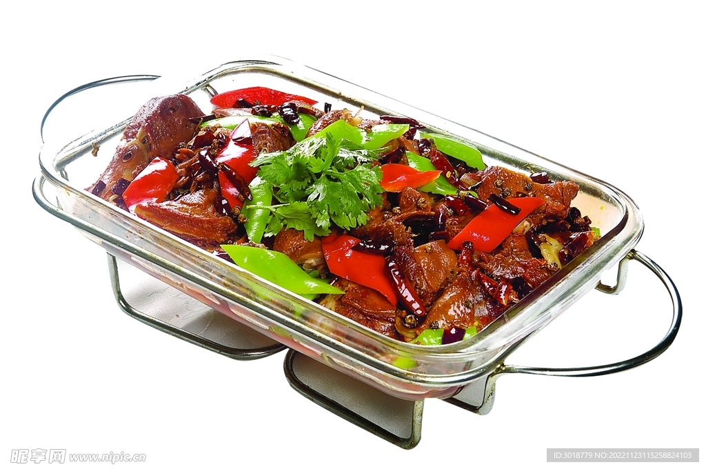香辣烤鸭