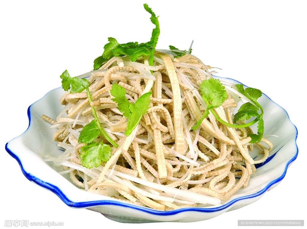 香茜豆腐丝