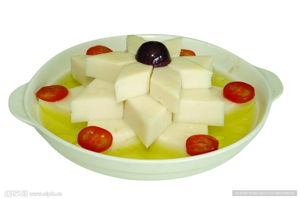 椰汁杏仁豆腐