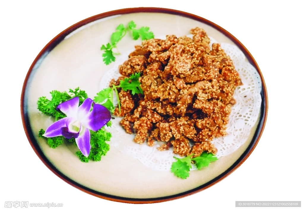 芝麻羊肉