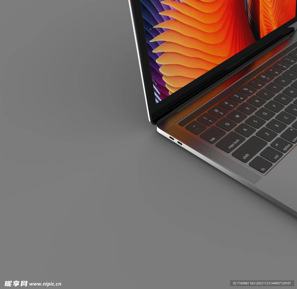 MacBook 3D渲染图