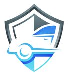 汽车安全盾牌出行交通运输log