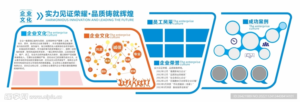 企业文化墙活动室布置形象墙科技