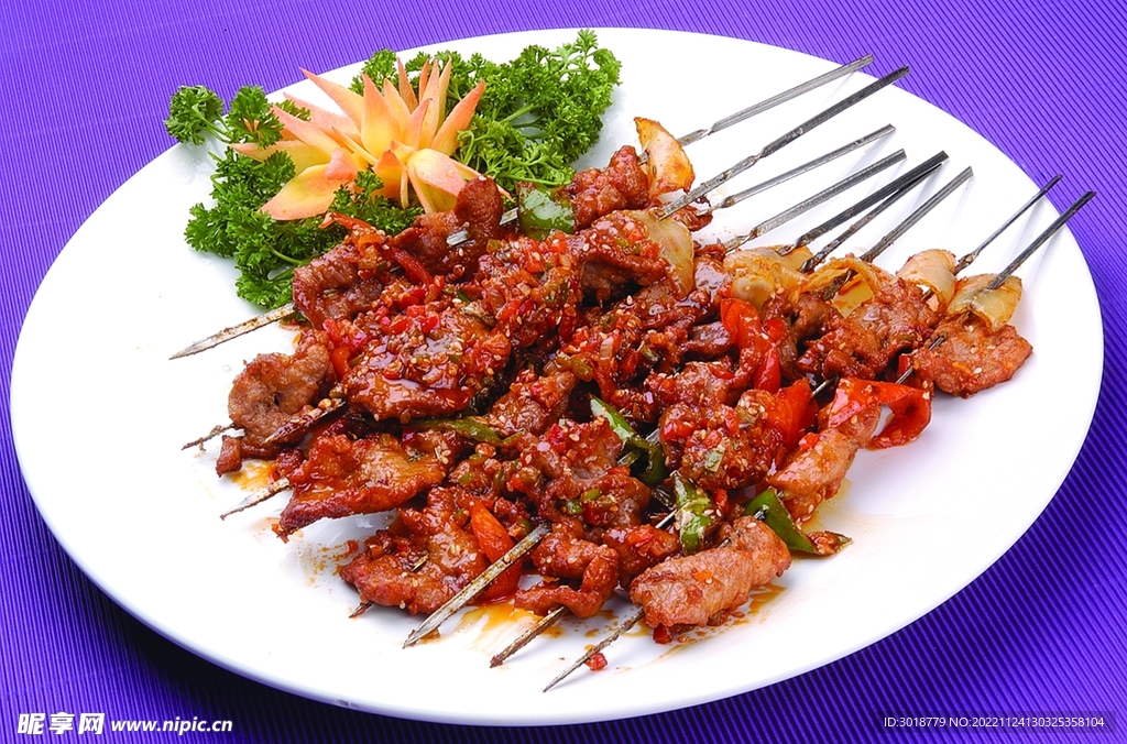 鹿肉串