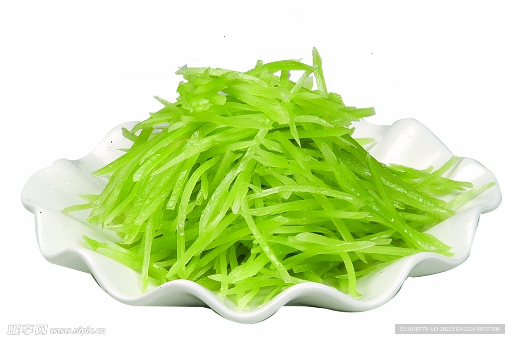清炒莴笋