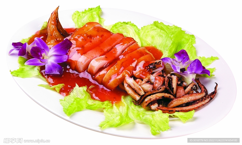 泰汁鲜鱿筒