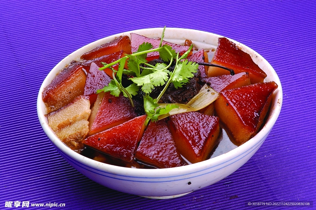 蒸三角肉