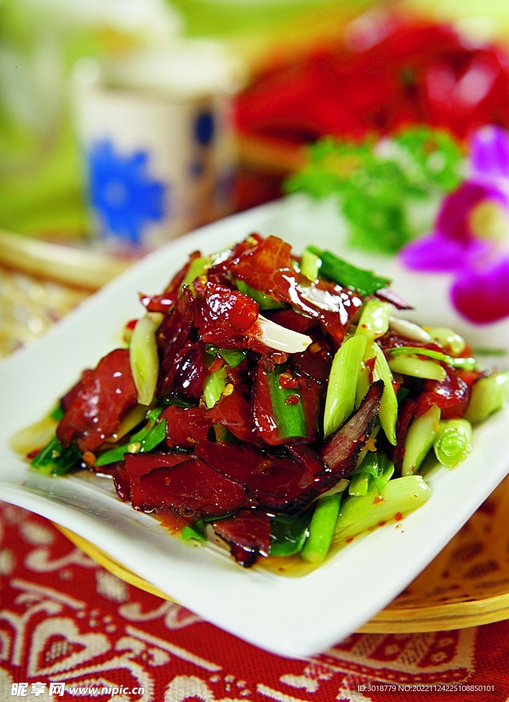 小炒腊牛肉