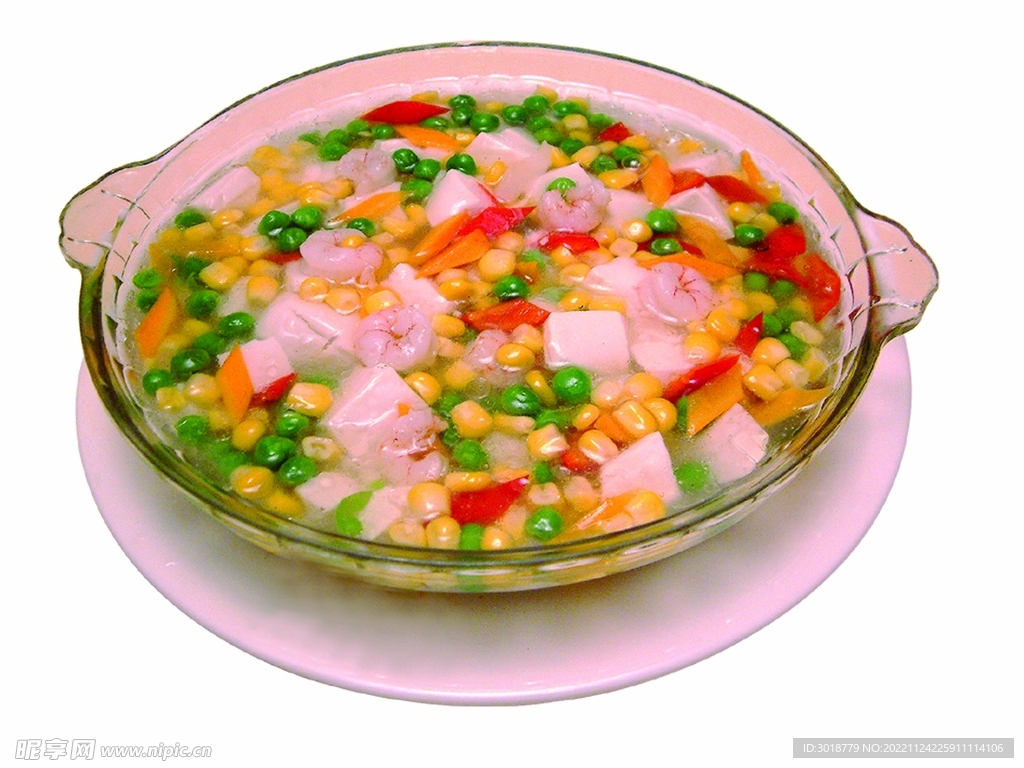 玉米鲜虾烩豆腐