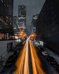 城市夜晚街景