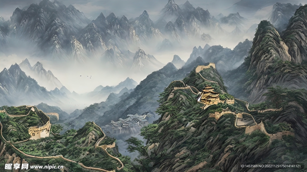山水画