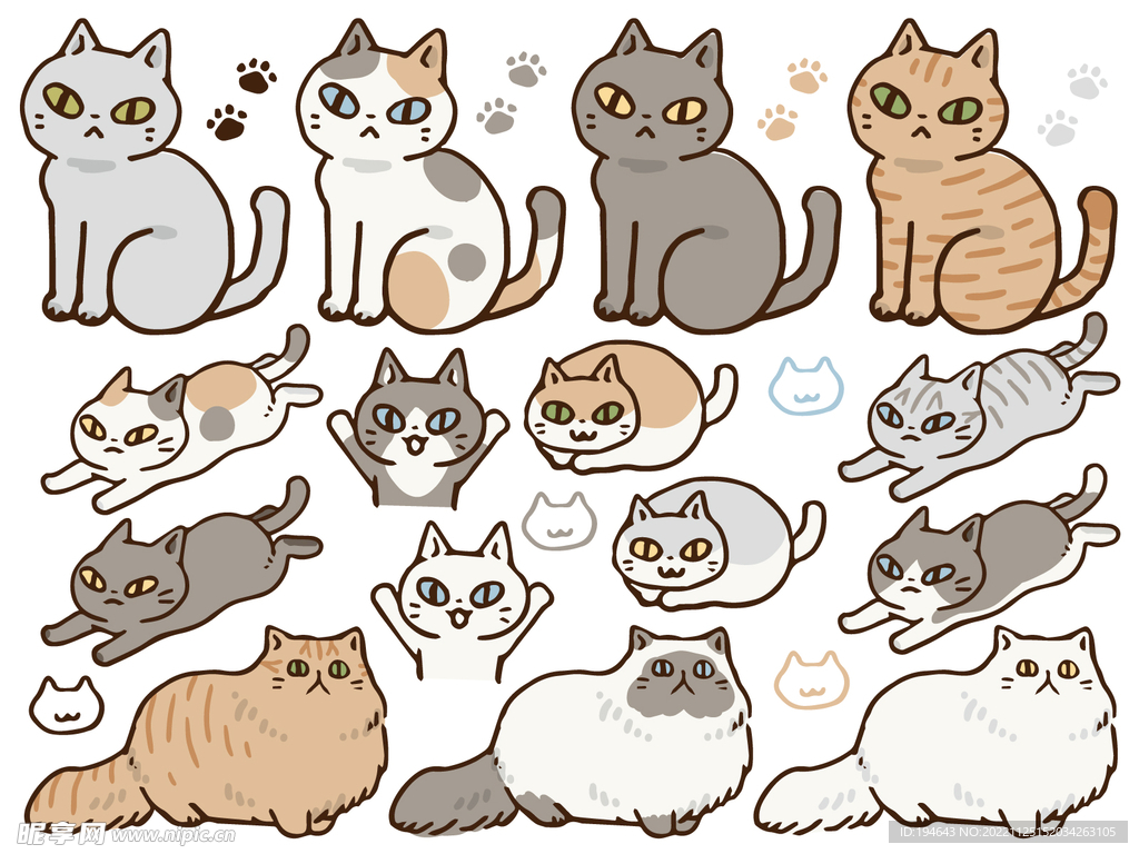 卡通猫