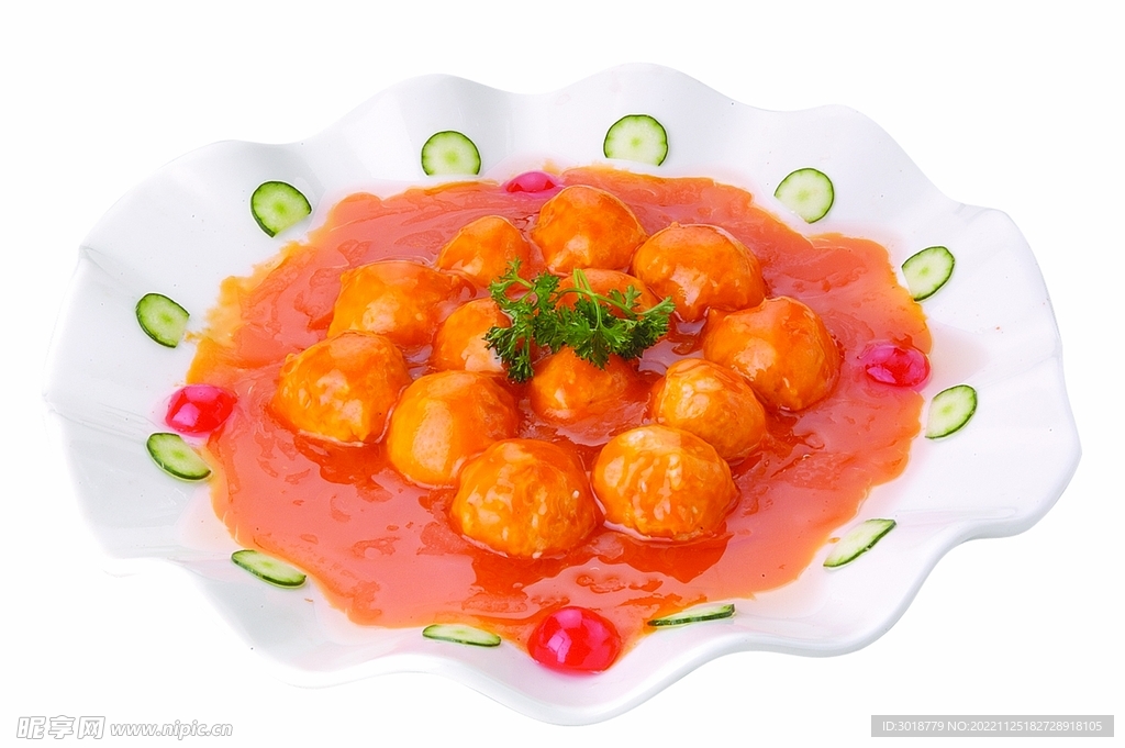 鸡茸球