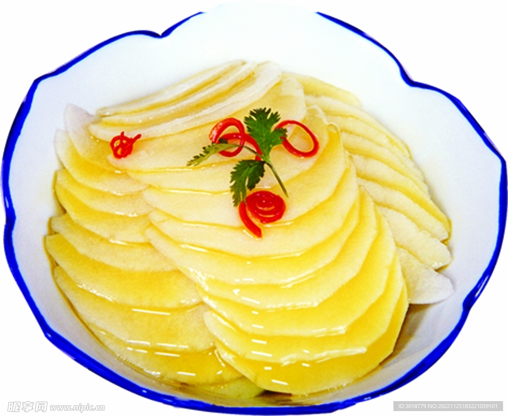 金鸭梨拌菜