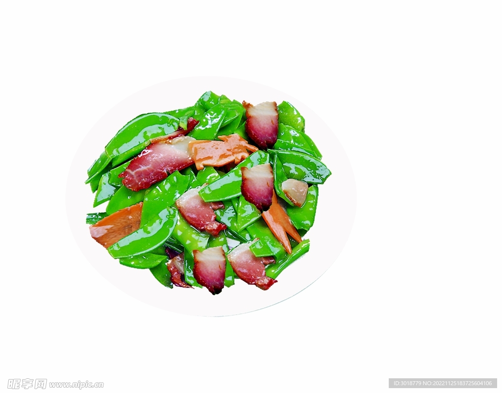 腊肉荷兰豆