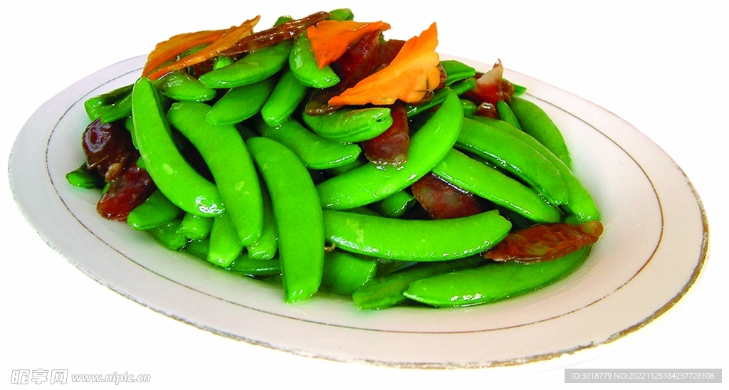 腊味甜豆
