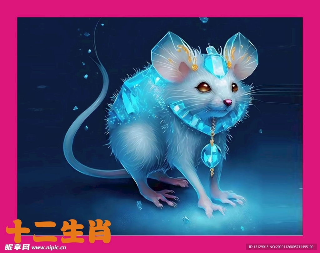 十二生肖鼠 