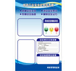 邮政行业安全监管信息牌