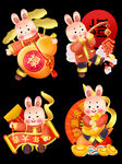 兔子素材
