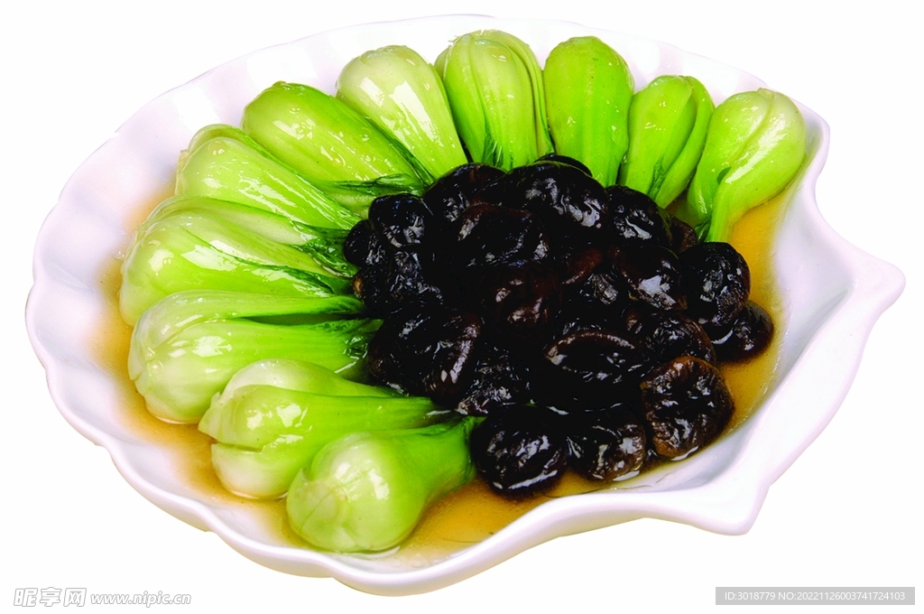 香菇菜心
