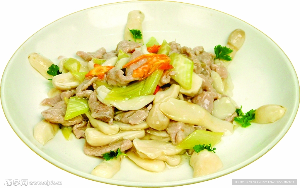 肉片鸡腿菇
