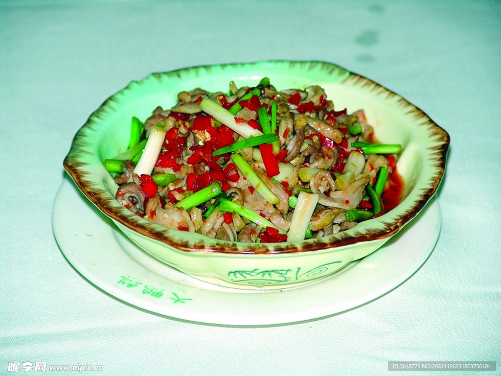 生炒肚丝