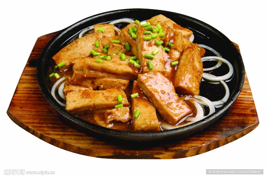 铁板虾酱豆腐