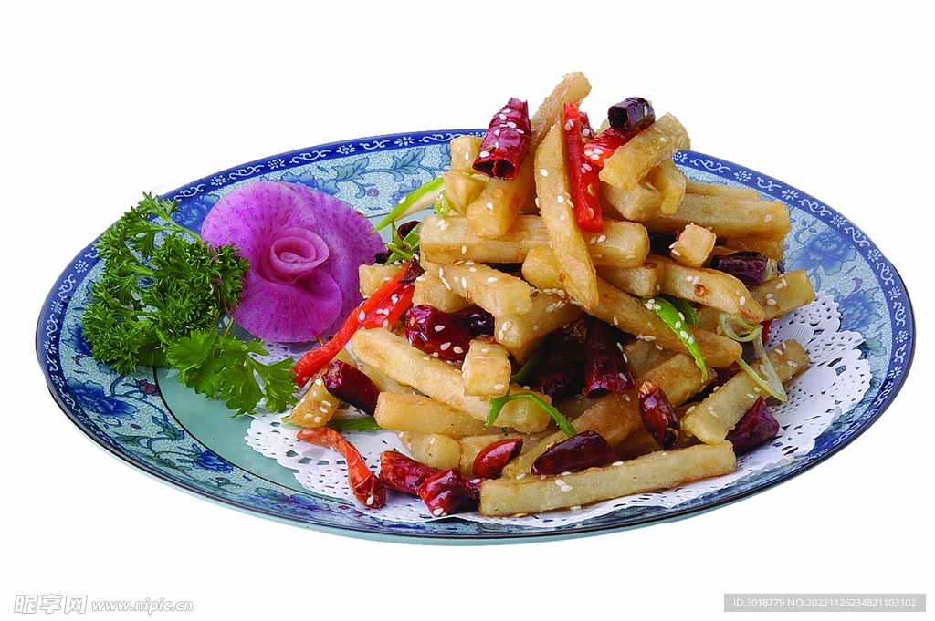 香辣薯条