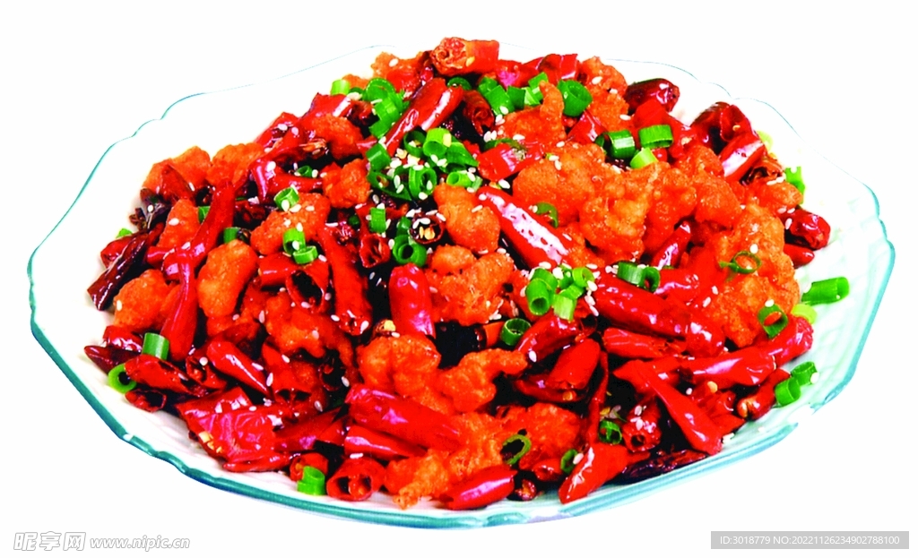 香辣芝麻鸡