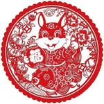 png兔窗花