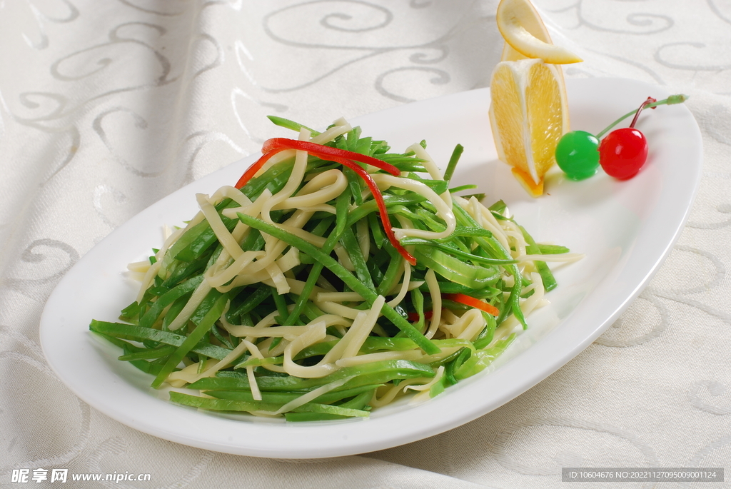脆豆银针