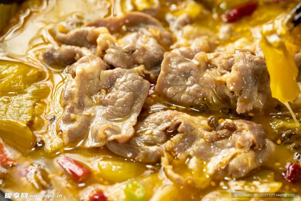 酸菜牛肉汤