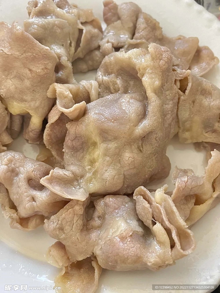 酸菜肉片