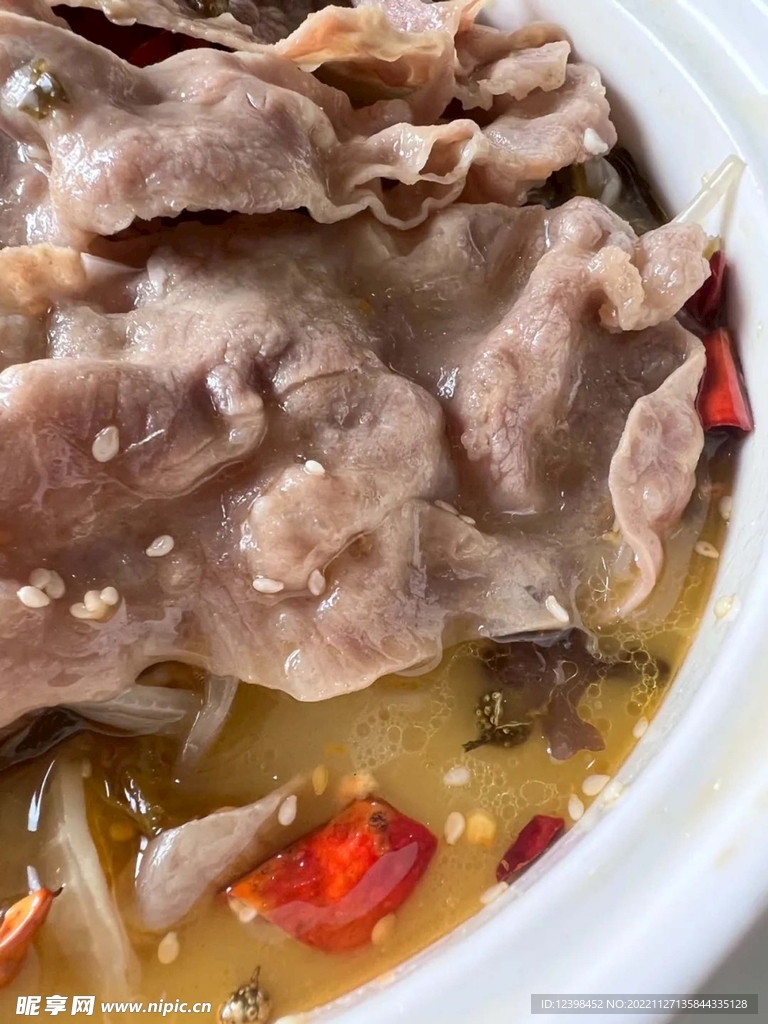 酸菜牛肉